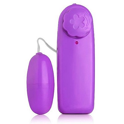 Vibrador Capsula Bullet Multivelocidades Roxo
