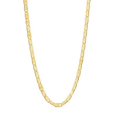 CORRENTE FOLHEADO A OURO FIO NAVETE. MED 50CM ROMMANEL 531305