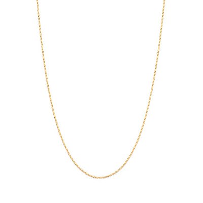 CORRENTE FOLHEADO A OURO ELO BATIDO. MED 50CM ROMMANEL 532420