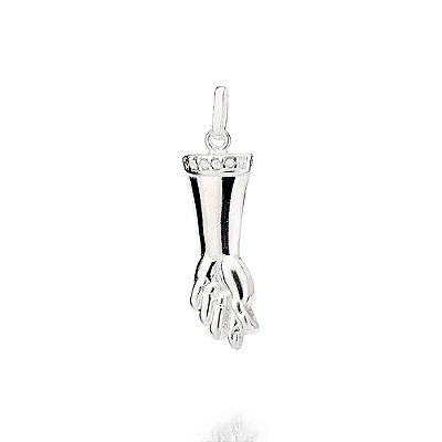 PINGENTE PRATA 925 FIGA COM ZIRCÔNIAS. MED 2CM ROMMANEL 840052