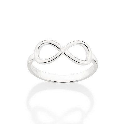 ANEL SKINNY INFINITO PRATA 925 - ROMMANEL 810222