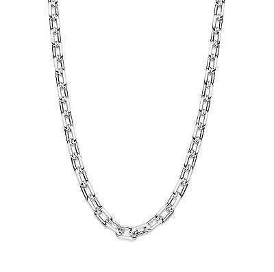 CORDÃO PRATA 925 ELO CADEADO 60CM ROMMANEL 830043