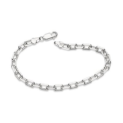 PULSEIRA PRATA 925 ELO CADEADO 21CM ROMMANEL 850038