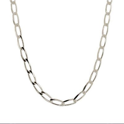 CORDÃO MASCULINO PRATA 925 ELO GROUMET LONGO 70CM ROMMANEL 830105