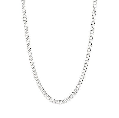 CORRENTE PRATA 925 ELO GROUMET 50CM ROMMANEL 830059