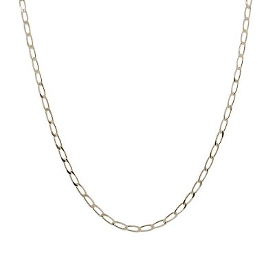 CORRENTE PRATA 925 ELO GROUMET 50CM ROMMANEL 830101