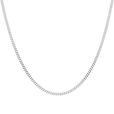 CORRENTE PRATA 925 ELO GROUMET 42CM ROMMANEL 830088