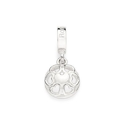 BERLOQUE PRATA 925 CORAÇÕES. MED 1,2CM ROMMANEL 840079