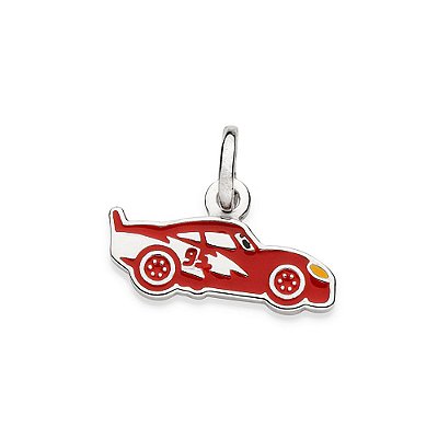 PINGENTE PRATA 925 CARRO RELÂMPAGO MCQUEEN. MED 1,8CM ROMMANEL 840073