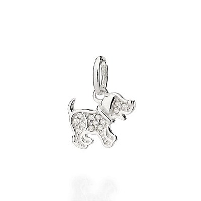 PINGENTE PRATA 925 CACHORRO COM PINGENTE. MED 1,5CM ROMMANEL 840115