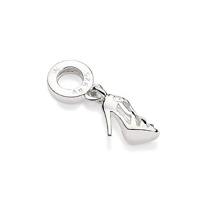 BERLOQUE SAPATO ALTO PRATA 925. MED 2,1CM ROMMANEL 840110
