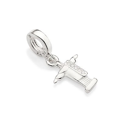 BERLOQUE CRISTO REDENTOR PRATA 925. MED 2,1CM ROMMANEL 840124