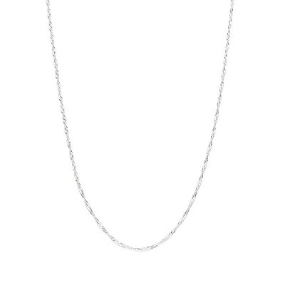 CORRENTE PRATA 925 FIO SINGAPURA. MED 42CM ROMMANEL 830115