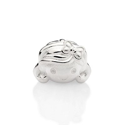 BERLOQUE STOPPER PRATA 925 MENINA. MED 1,4CM ROMMANEL 840141