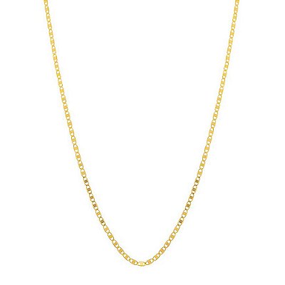 CORRENTE FOLHEADO A OURO FIO NAVETE. MED 45CM ROMMANEL 531126