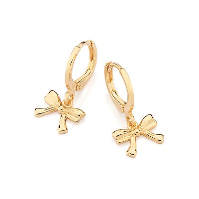 ARGOLA LAÇO FOLHEADO A OURO. MED 2CM ROMMANEL 527400
