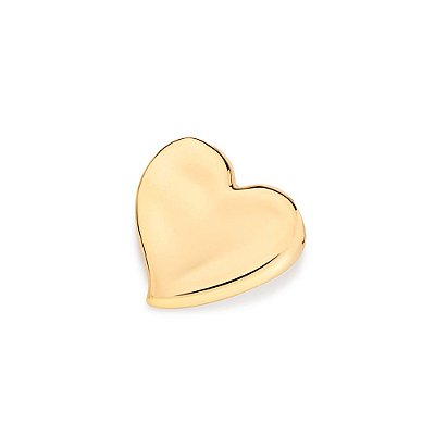 PINGENTE CORAÇÃO MARTELADO FOLHEADO A OURO. MED 2,0CM ROMMANEL 542788
