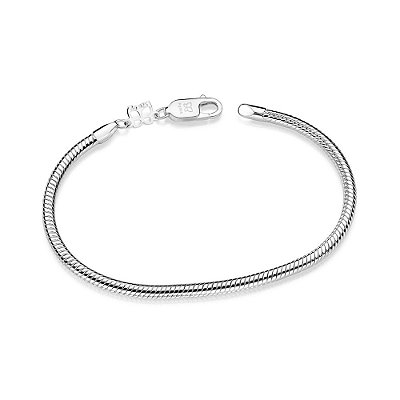 PULSEIRA PARA BERLOQUES PRATA 925. MED 20CM ROMMANEL 850086