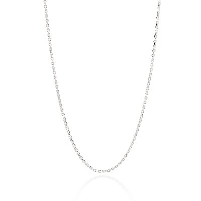 CORRENTE PRATA 925 ELO CADEADO. MED 60CM ROMMANEL 830112