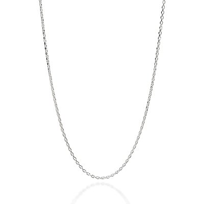 CORRENTE PRATA 925 ELO CADEADO. MED 50CM ROMMANEL 830087