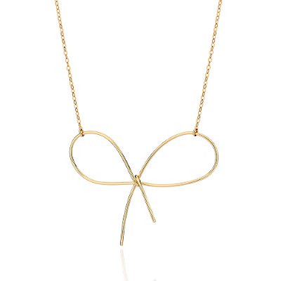 GARGANTILHA LAÇO FOLHEADO A OURO. MED 50CM ROMMANEL 532613