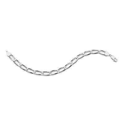 PULSEIRA MASCULINA PRATA 925 ELO GROUMET. MED 21CM ROMMANEL 850096