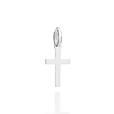PINGENTE MASCULINO PRATA 925 CRUZ LISA. MED 2,2CM ROMMANEL 840285