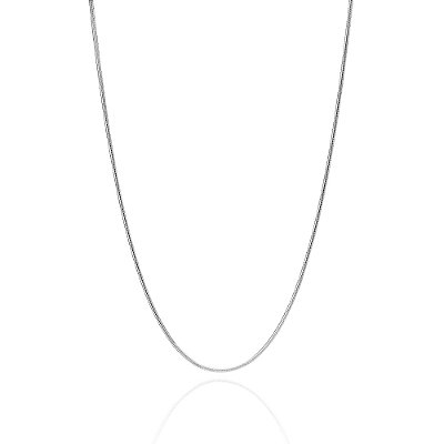 CORRENTE PRATA 925 FIO RABO DE RATO. MED 42CM ROMMANEL 830097