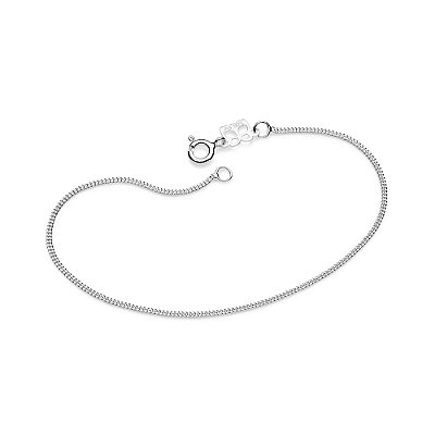 PULSEIRA PRATA 925 ELO GROUMET. MED 17/18CM ROMMANEL 850107