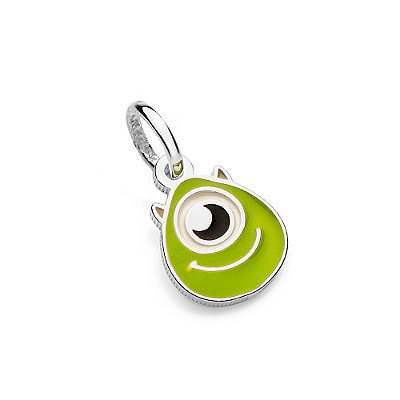 PINGENTE PRATA 925 MIKE WAZOWSKI MONSTROS S.A. COM APLICAÇÃO DE RESINA. MED 2CM ROMMANEL 840278