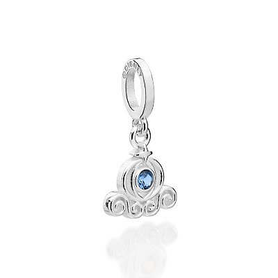 PINGENTE PRATA 925 CARRUAGEM COM ZIRCÔNIA. MED 2,3CM ROMMANEL 840277