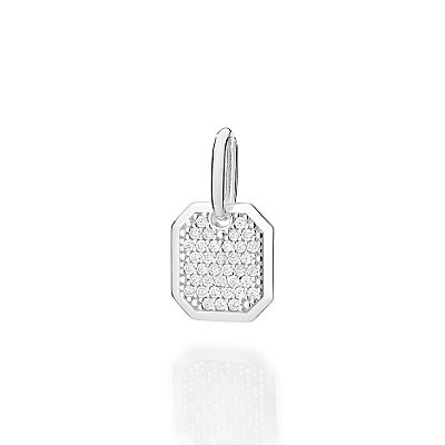 PINGENTE PRATA 925 COM ZIRCÔNIAS. MED 2,4CM ROMMANEL 840274