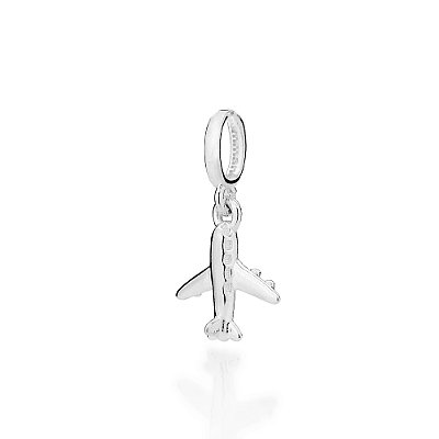 BERLOQUE AVIÃO PRATA 925. MED 2,1CM ROMMANEL 840295