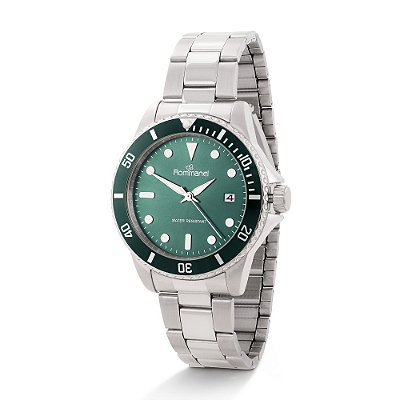 RELÓGIO ANALÓGICO SOCIAL PRATA ROMMANEL 650129