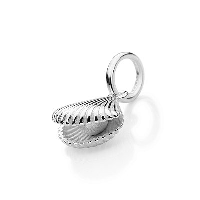PINGENTE CONCHA ENTREABERTA PRATA 925. MED 1,8CM ROMMANEL 840308