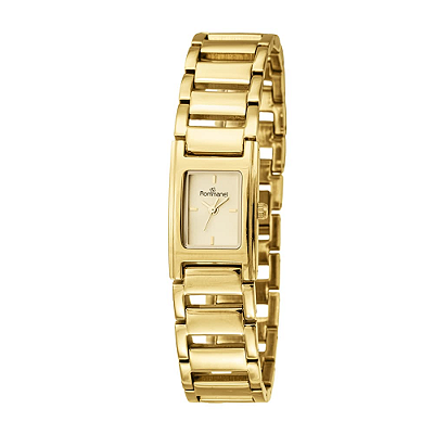 RELÓGIO ANALÓGICO SOCIAL DOURADO ROMMANEL 650188