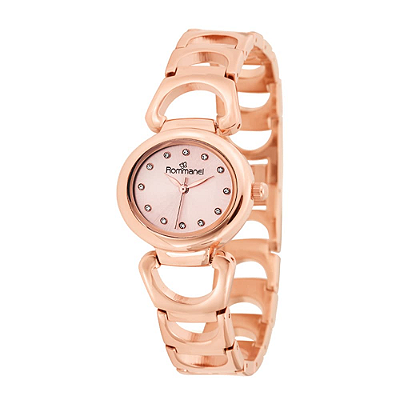 RELÓGIO ANALÓGICO SOCIAL ROSE ROMMANEL 650194