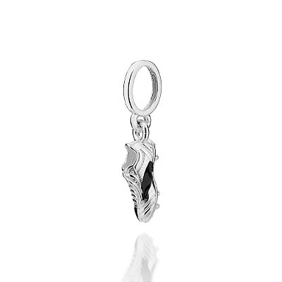 PINGENTE PRATA 925 CHUTEIRA COM APLICAÇÃO DE RESINA PRETO. MED 2,2CM ROMMANEL 840339