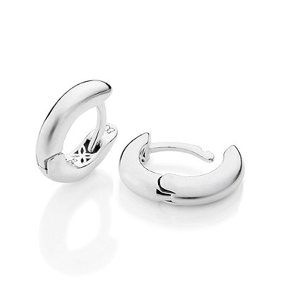 ARGOLA LISA PRATA 925. MED 1CM DE DIÂMETRO ROMMANEL 820328