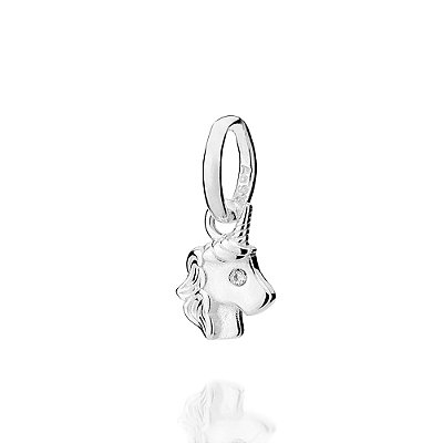 PINGENTE PRATA 925 UNICÓRNIO COM ZIRCÔNIA. MED 1,5CM ROMMANEL 840324