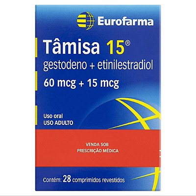 Tâmisa 15mcg 28 Comprimidos Eurofarma