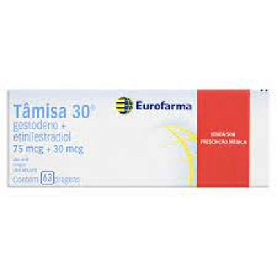 Tâmisa 30mcg 63 Comprimidos Eurofarma