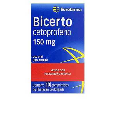 Bicerto 150mg 10 Comprimidos Revestidos Eurofarma