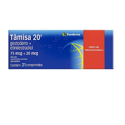 Tamisa 20mcg 21 comprimidos Eurofarma