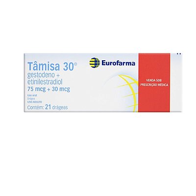 Tamisa 30mcg com 21 Comprimidos Eurofarma