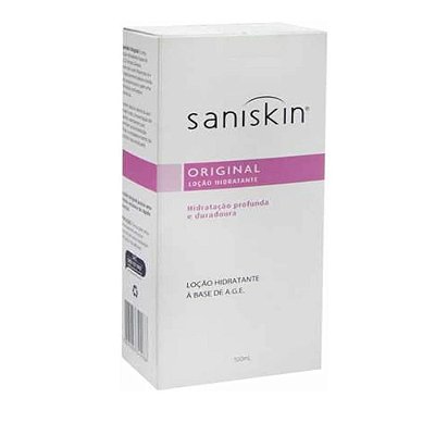 Loção Hidratante Saniskin Original 100ml  Saniplan