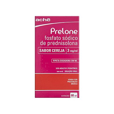 Prelone 3mg/ml Solução Oral 60ml Aché