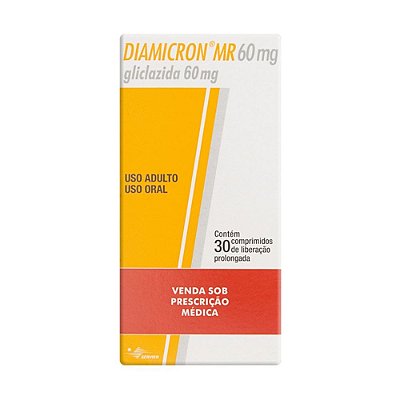 Diamicron MR 60mg com 30 comprimidos Servier