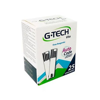 TIRAS REAGENTE G-TECH VITA 25 TIRAS