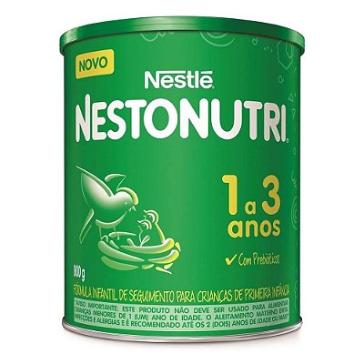 Fórmula Infantil Nestonutri 1 a 3 anos 800g Nestlé